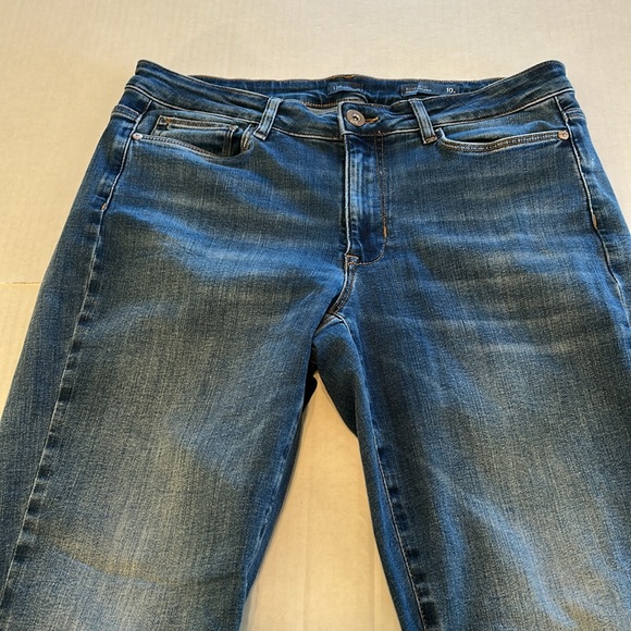 J Jill Boyfriend Straight Leg Ankle Denim Jean. Size 10 Reg - Picture 4 of 13